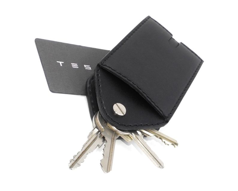 Tesla key card holder with key organizer