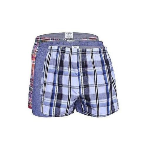 Pack of 3 Woven Logo Boxers by Bench