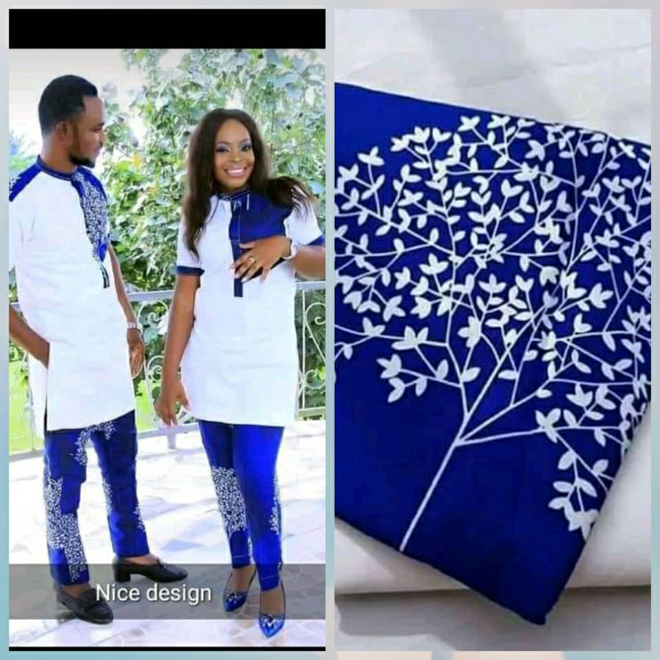 Nigerian plain and pattern cheap styles