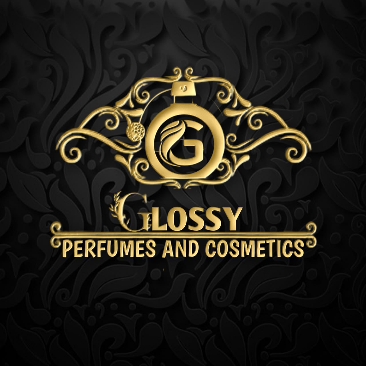 Glossy Perfumes And Cosmetics