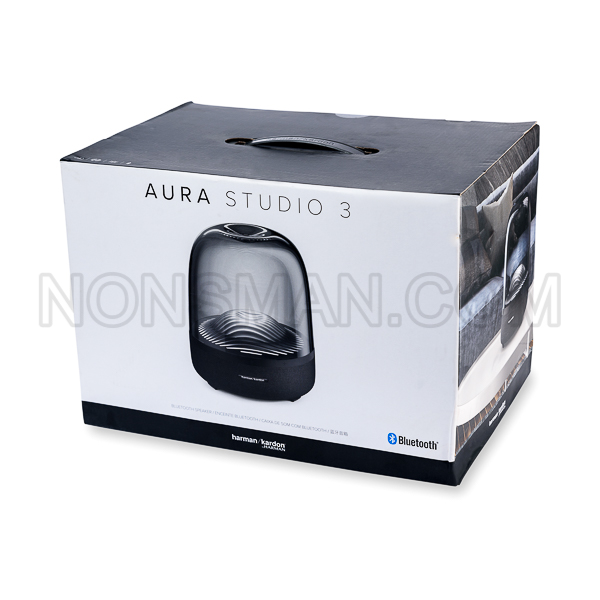 Harman Kardon Aura Studio 3 Bluetooth Speaker - Black for sale online