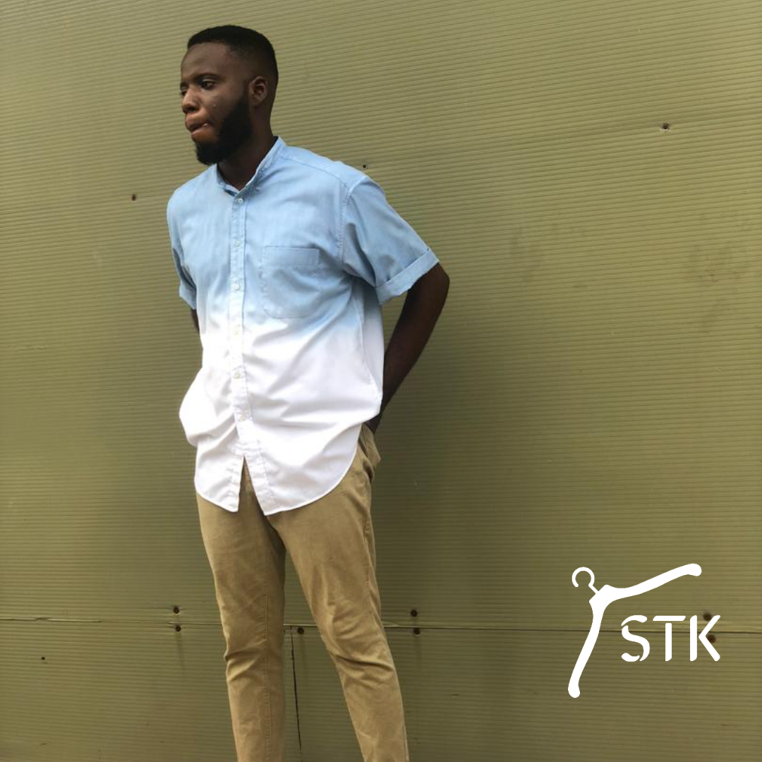 Button up shirt with joggers sale