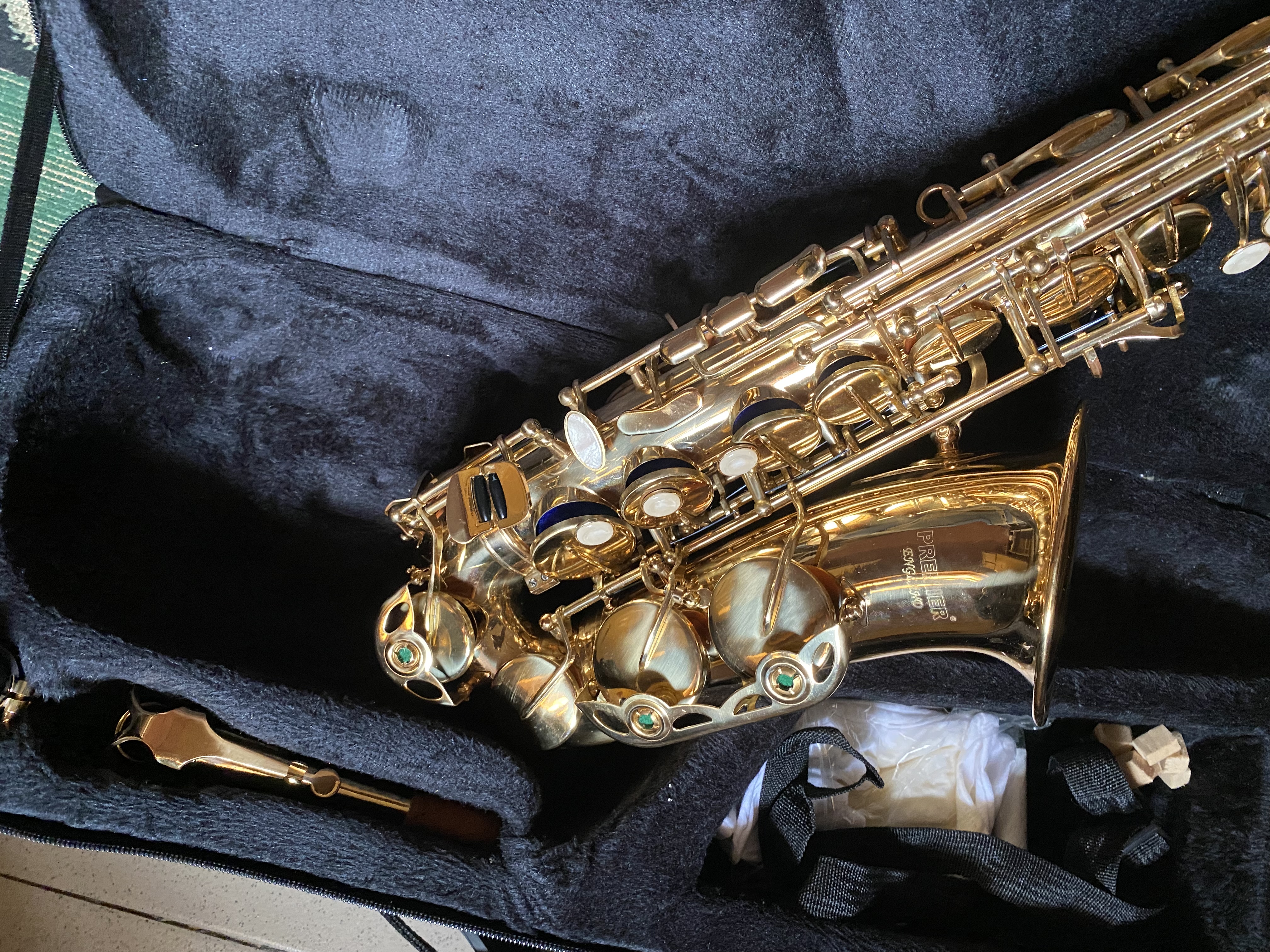 Premier England Alto Saxophone - Gold