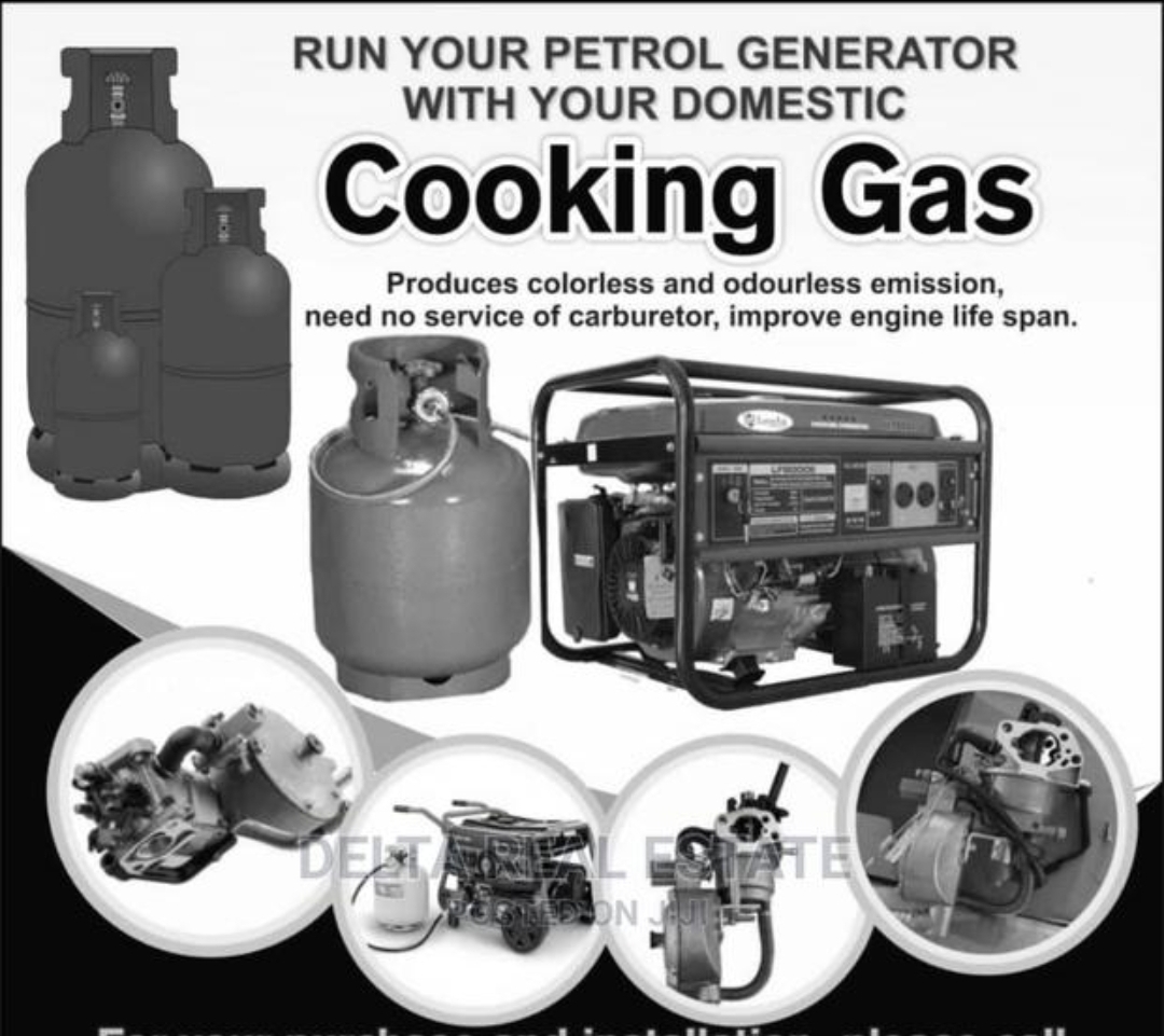 Convert Your Fuel Consuming Generator To Gas | Free Online Marketplace ...