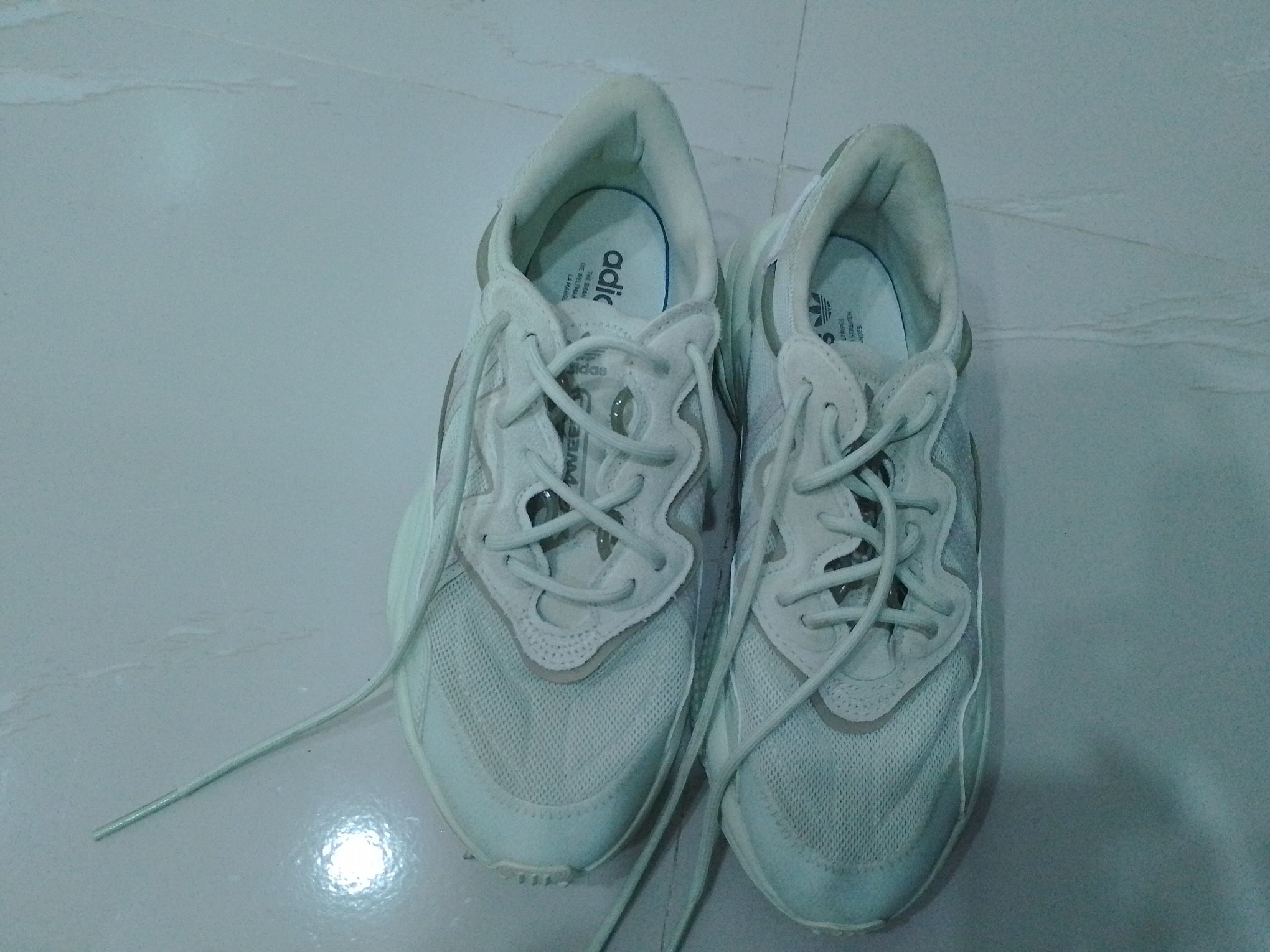 adidas gazelle silver green womens ID5114 Adidas Yeezy 500 Bone White [USED]
