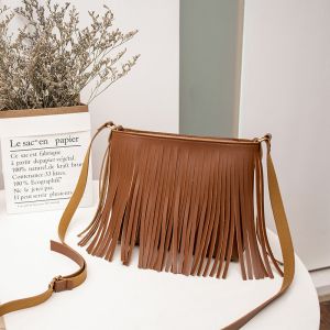 Brown messenger bag