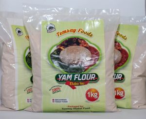 Unadulterated yam flour