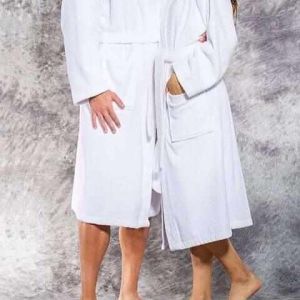 Towels and bathrobes