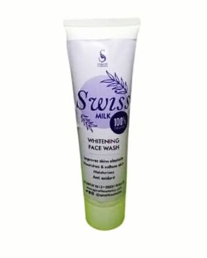 Swiss milk whitening face wash