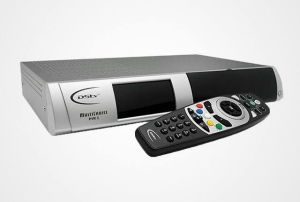 Dstv decoder, dish and remote control