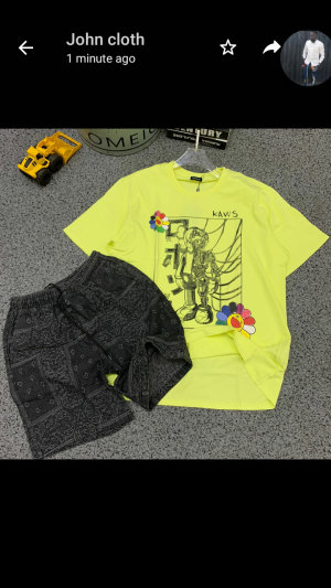 Men's shirts and shorts