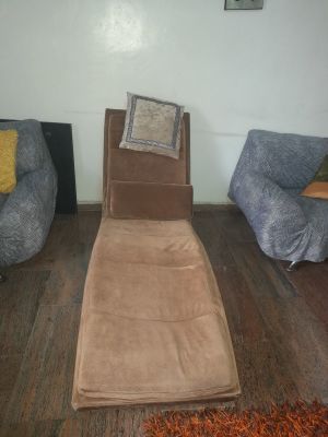 Furniture - plush velvet sleeper/ lounger