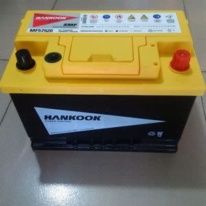 75ah hankook battery  12vs