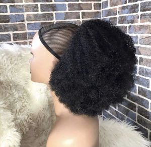 Full afro coily detachable ponytail