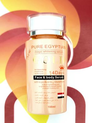 Pure egyptian magic whitening serum gold 100ml