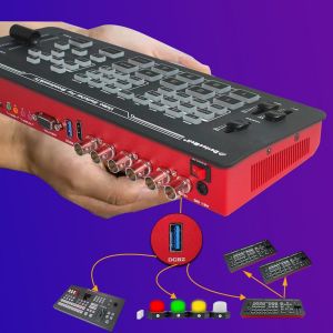 Devicewell hds6305 switcher with rec,luma chroma key-functio