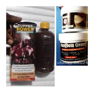 Superpowersyrup penisenlargement syrup+2mangbolacream