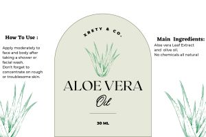 Aloe vera oil