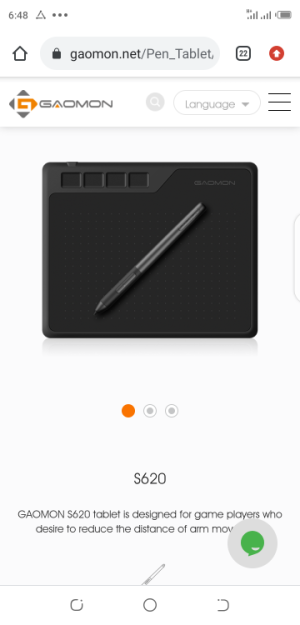 Graphics tablet