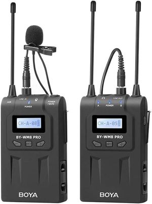 Boya by-wm8-pro-k1 uhf wireless microphone