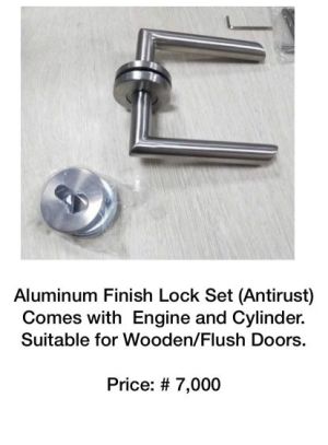 Alu 001 lock set