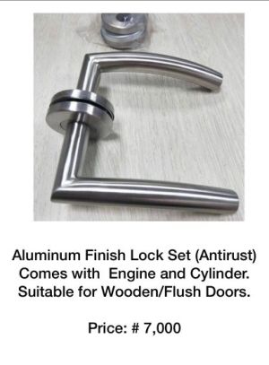 Alu 005 door locks set