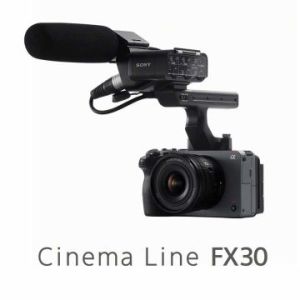 Sony fx30 compact cinema line gateway camera