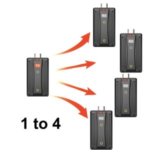 Uhd bovbox 1tx to 4rx wireless video-transmitter