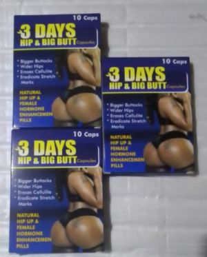 30caps 3days hipup and bigbutt enlargement capsule