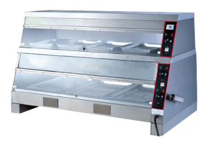 Advanspid food warmer showcase 150cm