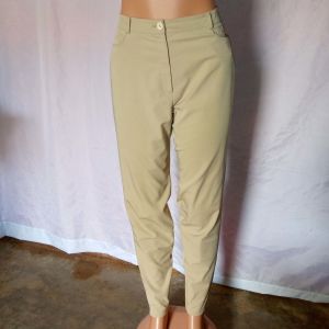 Cream corporate trouser