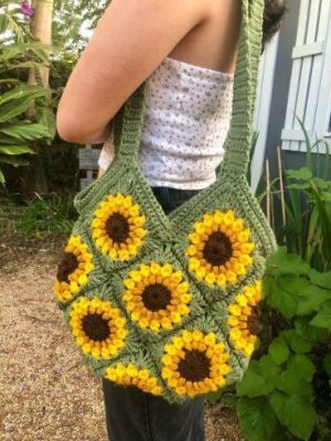 Granny square bags