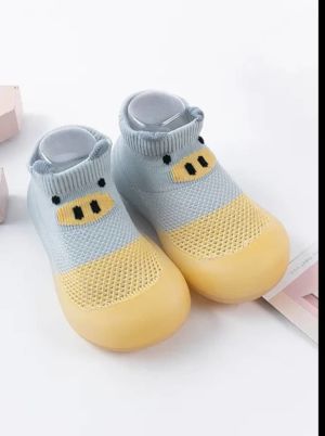 Silicon sole baby shoe