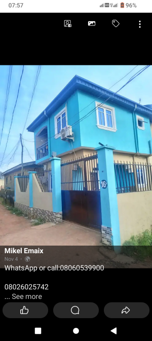 Property at abule egba sale