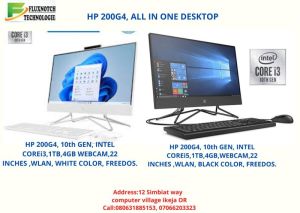 Hp 200g4 all in one desktop