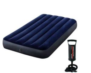 Intex inflatable single size air mattress