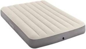 Intex inflatable double size air mattress