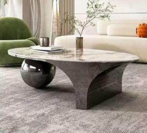 Marble top center table