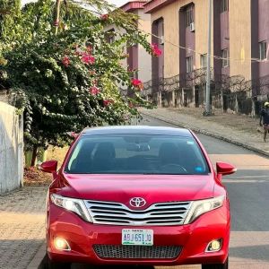 Red toyota venza