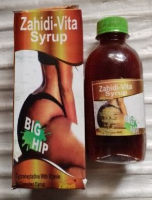 Zahidi vita syrup for butt enlargement