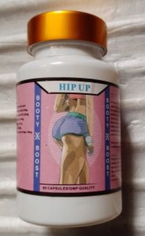 Hip up booty boost capsule for butt enlargement