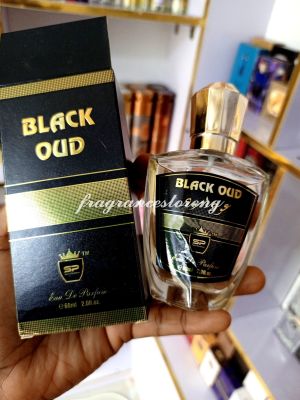 Black oud perfume