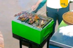 Hybrid charcoal stove