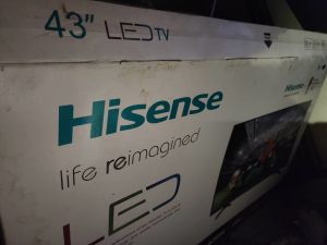 Hisense led 43inches television