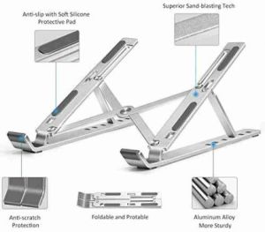 Portable laptop stand