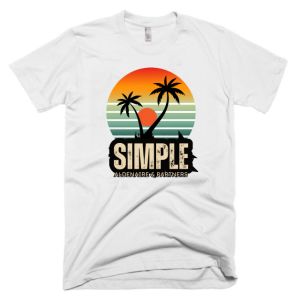 Vintage retro sunset t-shirt