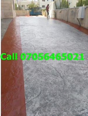 Stamp concrete floor pictures