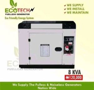 Ecotech fuelless generator