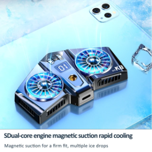 Dual-core twin-turbo rapid cooling fan for tablets