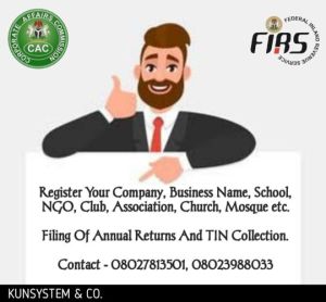 Cac registration and post incorporation services